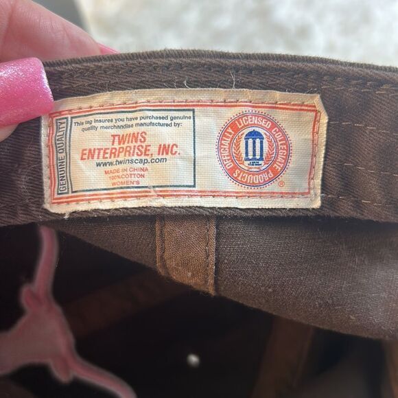 Twins Enterprise Hat Cap NCAA Texas Long Horn Football Team Merch Black - Picture 5 of 6